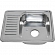 Мойка кухонная Melana MLN-5848 R 58 см 0.6 мм врезная