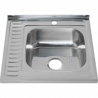 Мойка кухонная Melana MLN-6060 R 60 см 0.8 мм накладная