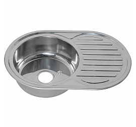 Мойка кухонная Melana MLN-7750 L 75 см 0.6 мм врезная