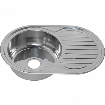 Мойка кухонная Melana MLN-7750 L 75 см 0.6 мм врезная