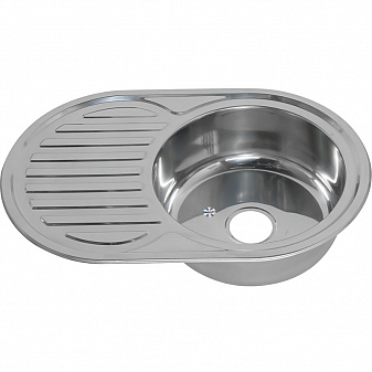 Мойка кухонная Melana MLN-7750 R 75 см 0.6 мм врезная