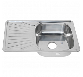 Мойка кухонная Melana MLN-7848 78 см 0.8 мм врезная