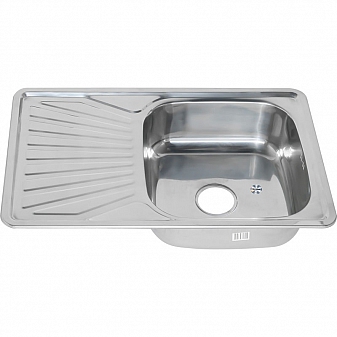 Мойка кухонная Melana MLN-7848 78 см 0.8 мм врезная