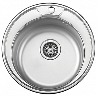 Мойка кухонная Ledeme L64949 49 см декор