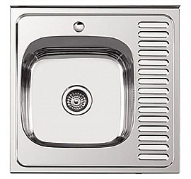 Мойка кухонная Ledeme L66060-L 60 см декор