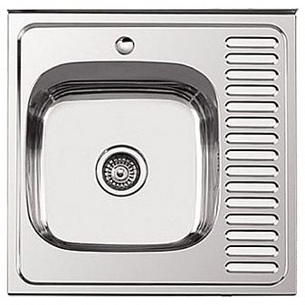 Мойка кухонная Ledeme L66060-L 60 см декор