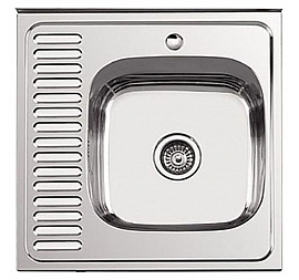 Мойка кухонная Ledeme L66060-R 60 см декор