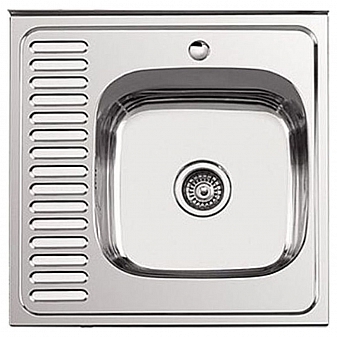 Мойка кухонная Ledeme L66060-R 60 см декор