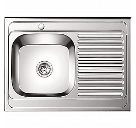 Мойка кухонная Ledeme L68060-L 80 см декор