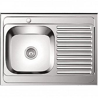 Мойка кухонная Ledeme L68060-L 80 см декор