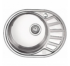 Мойка кухонная Ledeme L75745-L 58 см матовая