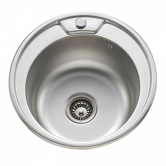 Мойка кухонная Ledeme L84949 49 см полированная