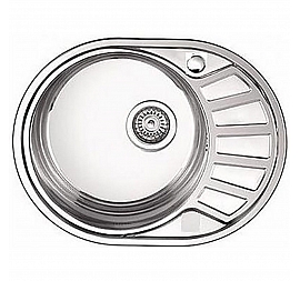Мойка кухонная Ledeme L85745-L 58 см полированная