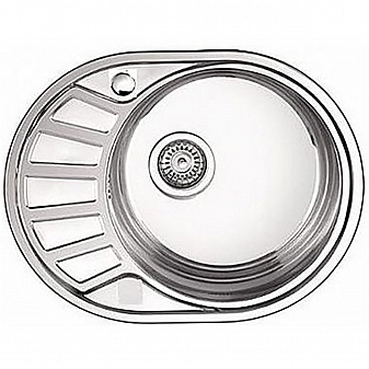 Мойка кухонная Ledeme L85745-R 58 см полированная