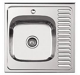 Мойка кухонная Ledeme L96060-L 60 см полированная