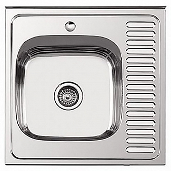 Мойка кухонная Ledeme L96060-L 60 см полированная