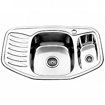 Мойка кухонная Ledeme L97851В 78 см полированная