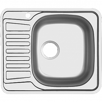 Мойка кухонная Ukinox Комфорт CO*580.488 GT6K R 58 см лайн