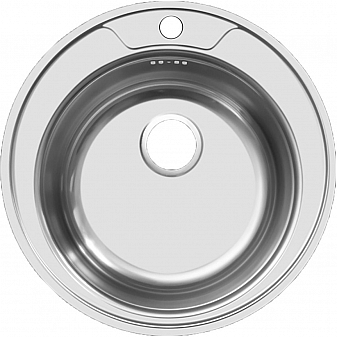 Мойка кухонная Ukinox Фаворит FA*510 GT6K 51 см лайн