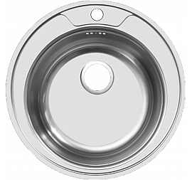 Мойка кухонная Ukinox Фаворит FA*510 GT6K 51 см матовая