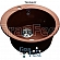 Мойка кухонная GranFest GF-R480 48 см терракотовая
