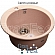 Мойка кухонная GranFest GF-R480 48 см светло-розовая