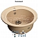 Мойка кухонная GranFest GF-R510 51 см бежевая