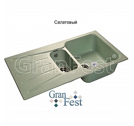 Мойка кухонная GranFest GF-S940KL 93 см салатовая