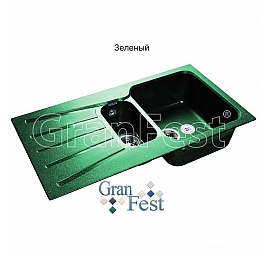 Мойка кухонная GranFest GF-S940KL 93 см зеленая