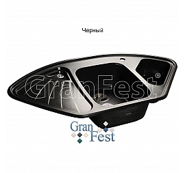Мойка кухонная GranFest GF-C1040E 104 см черная