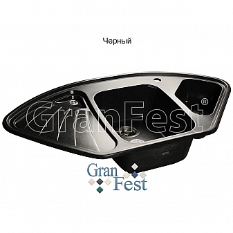 Мойка кухонная GranFest GF-C1040E 104 см черная