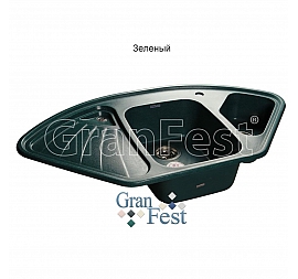 Мойка кухонная GranFest GF-C1040E 104 см зеленая
