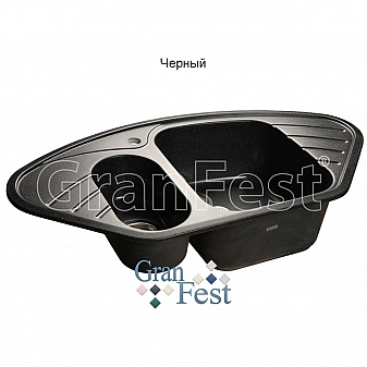 Мойка кухонная GranFest GF-C960E 95 см черная