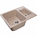 Мойка кухонная GranFest Quarz GF-Z09 62 см песочная