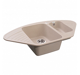 Мойка кухонная GranFest Quarz GF-Z14 93 см песочная