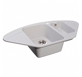 Мойка кухонная GranFest Quarz GF-Z14 93 см серая