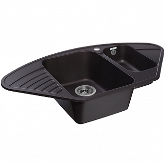 Мойка кухонная GranFest Quarz GF-Z14 93 см черная