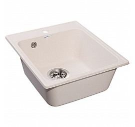 Мойка кухонная GranFest Quarz GF-Z17 42 см белая