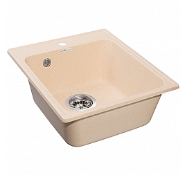 Мойка кухонная GranFest Quarz GF-Z17 42 см бежевая