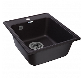 Мойка кухонная GranFest Quarz GF-Z17 42 см черная