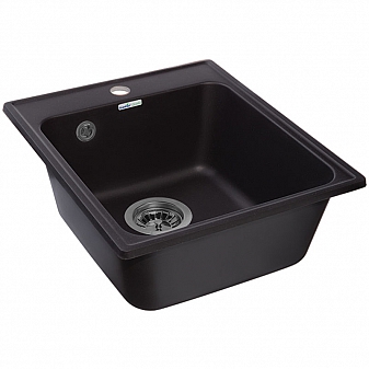 Мойка кухонная GranFest Quarz GF-Z17 42 см черная