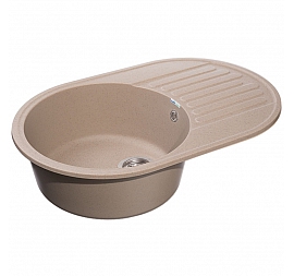 Мойка кухонная GranFest Quarz GF-Z18 74 см песочная