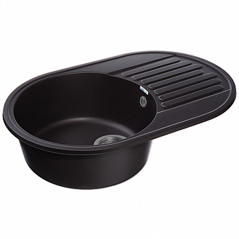 Мойка кухонная GranFest Quarz GF-Z18 74 см черная