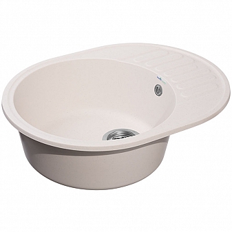Мойка кухонная GranFest Quarz GF-Z58 62 см белая
