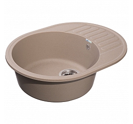 Мойка кухонная GranFest Quarz GF-Z58 62 см песочная
