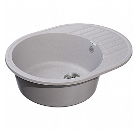 Мойка кухонная GranFest Quarz GF-Z58 62 см серая