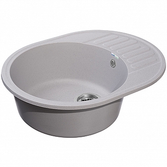 Мойка кухонная GranFest Quarz GF-Z58 62 см серая