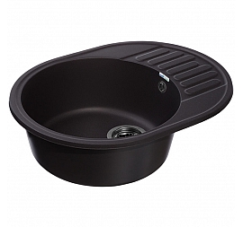 Мойка кухонная GranFest Quarz GF-Z58 62 см черная