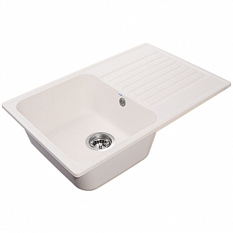 Мойка кухонная GranFest Quarz GF-Z78 74 см белая