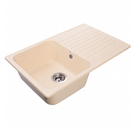Мойка кухонная GranFest Quarz GF-Z78 74 см бежевая